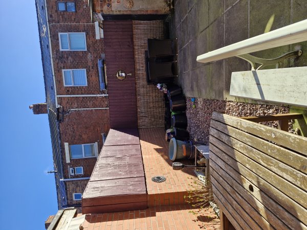 Outside